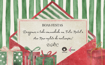 Desejamos a toda Comunidade Boas Festas!